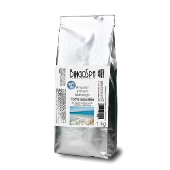 .BINGOSPA BingoSól z Morza Martwego do okładów i peelingu 1kg .